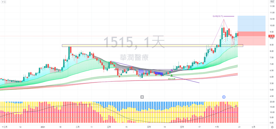 華潤醫療 (01515) 走勢分享